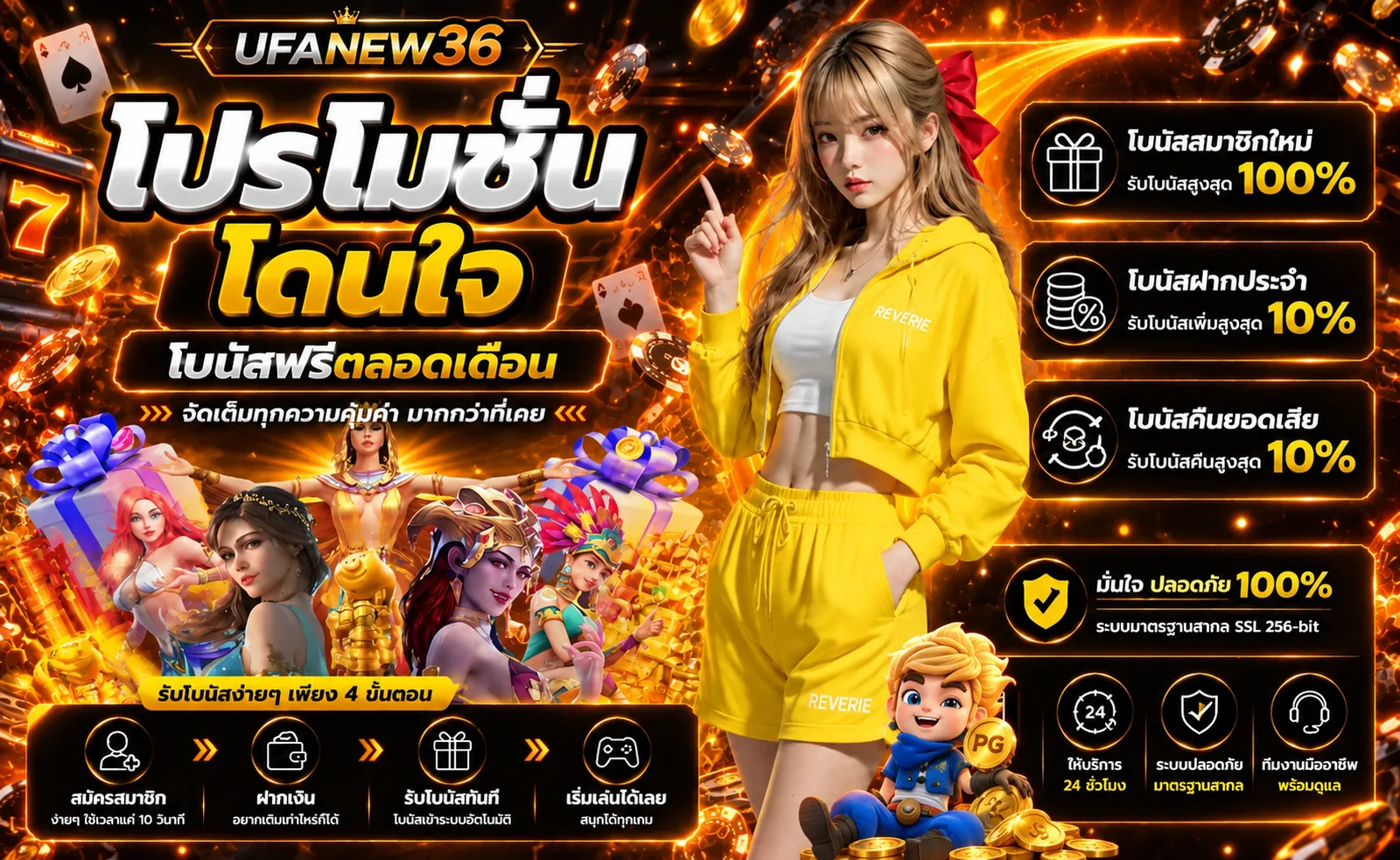 UFANEW36 เว็บตรง สล็อต คาสิโน ทางเข้าใหม่