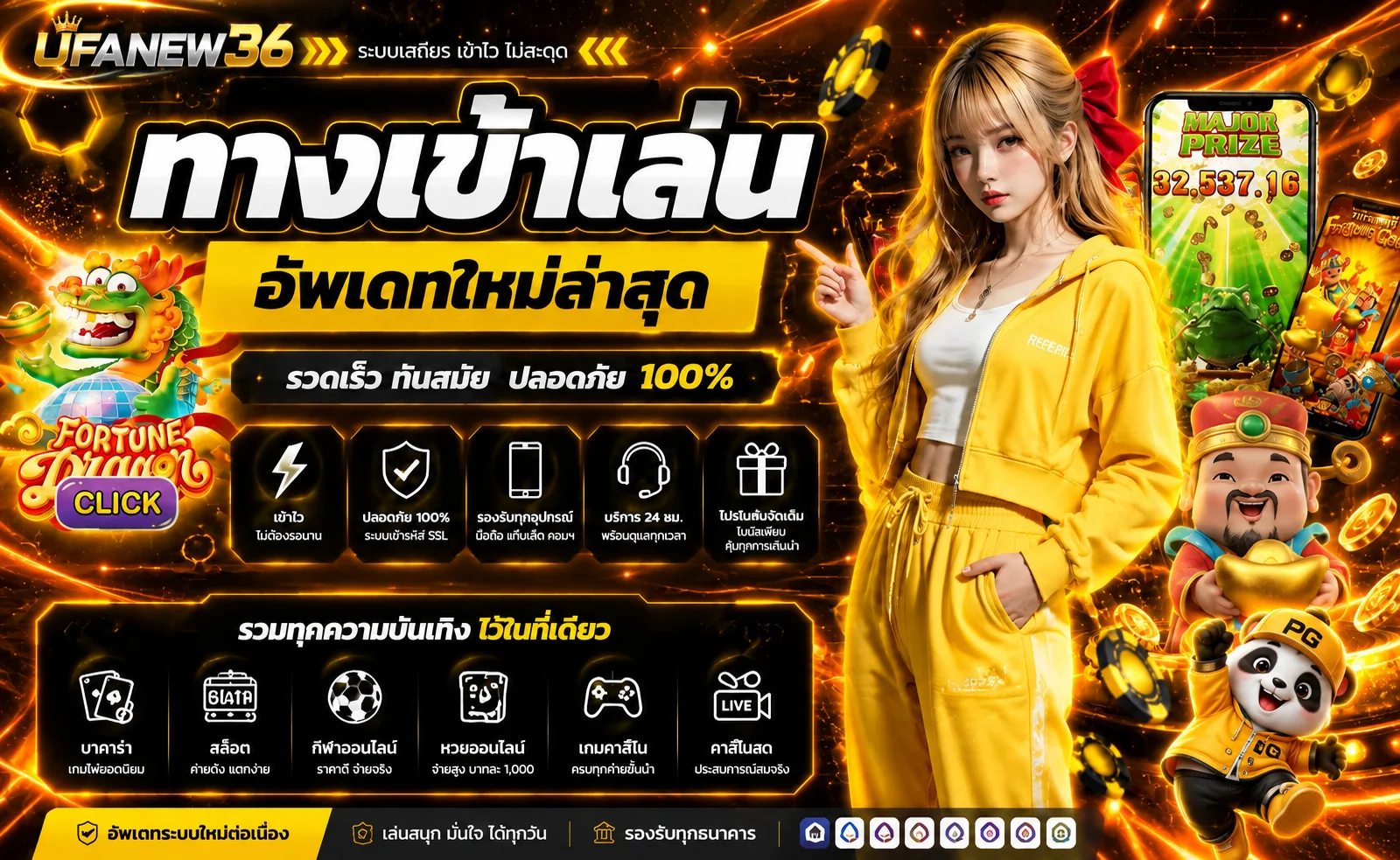 UFANEW36 เว็บตรง สล็อต คาสิโน ทางเข้าใหม่